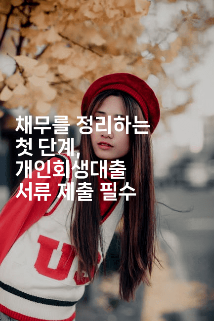 채무를 정리하는 첫 단계, 개인회생대출 서류 제출 필수