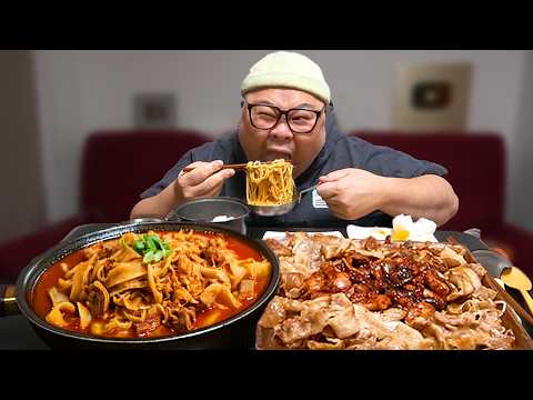 더고아재! 먹방 유튜버의 냉장고 털이 ㅋㅋㅋㅋ 별게 다있네요 ??│Jjamppong, Jjusam Mukbang Eatingshow